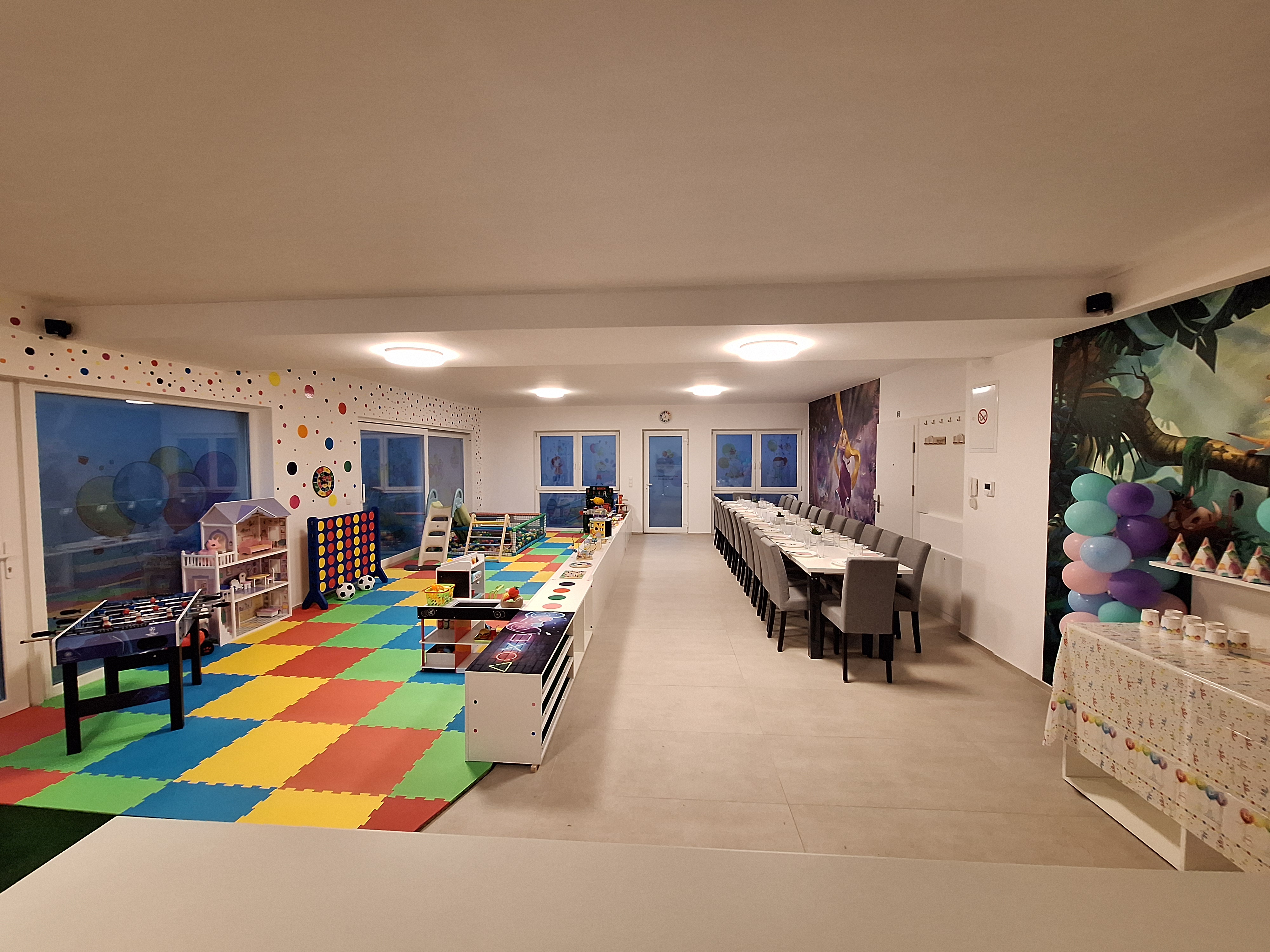 Partydekoration für Kinderevent in Wien